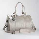 Thandana Medium Leather Travel Duffel Bag - KaryKase