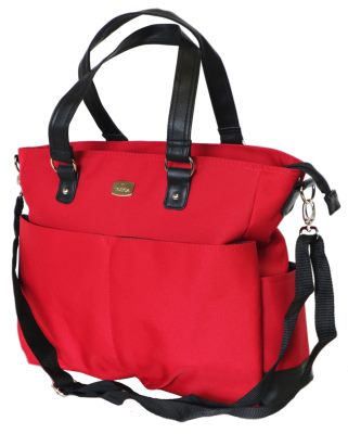 Tosca Baby Nappy Bag | Red - KaryKase