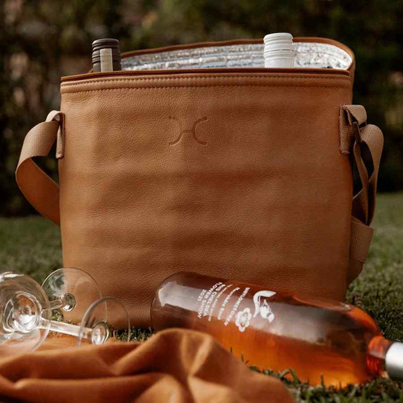 Thandana Leather Jumbo Wine Cooler Carry Bag - KaryKase