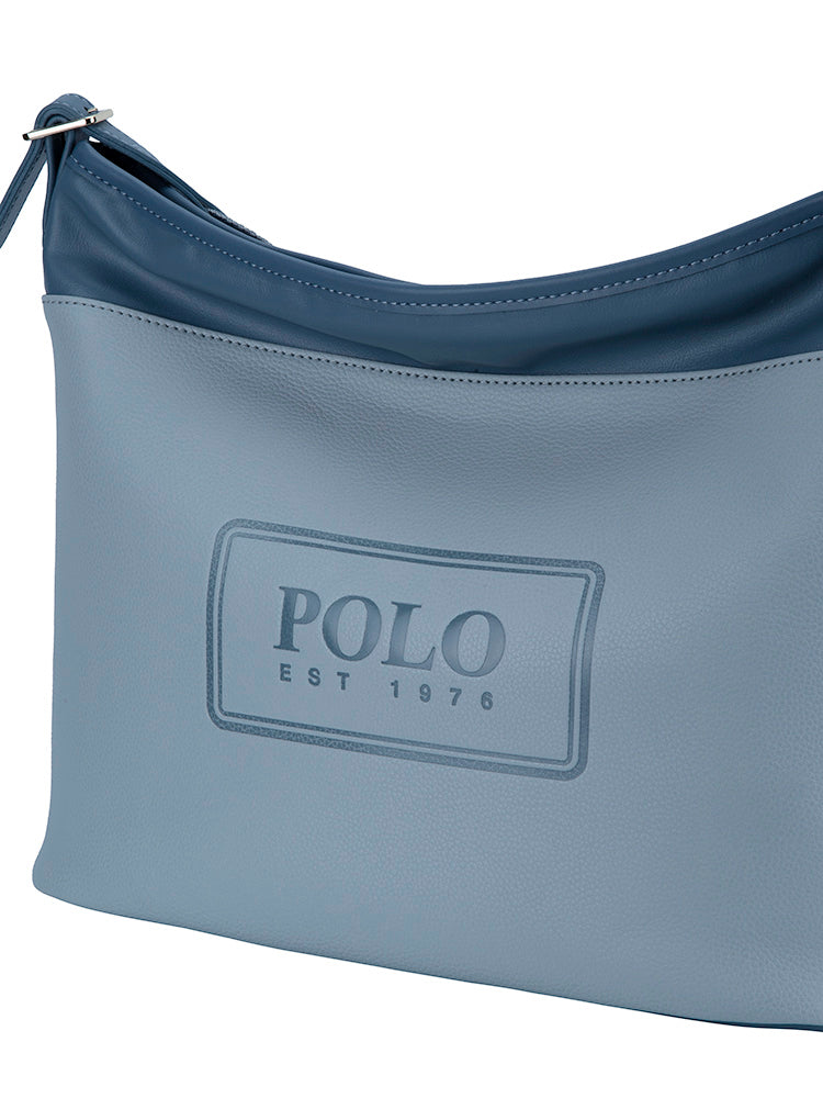 Polo San Marco Hobo Handbag | Blue - KaryKase