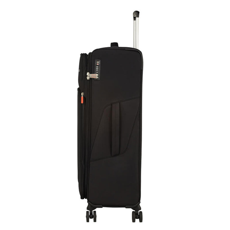 American Tourister Summerfunk 79cm Large Spinner - Expandable | Black - KaryKase