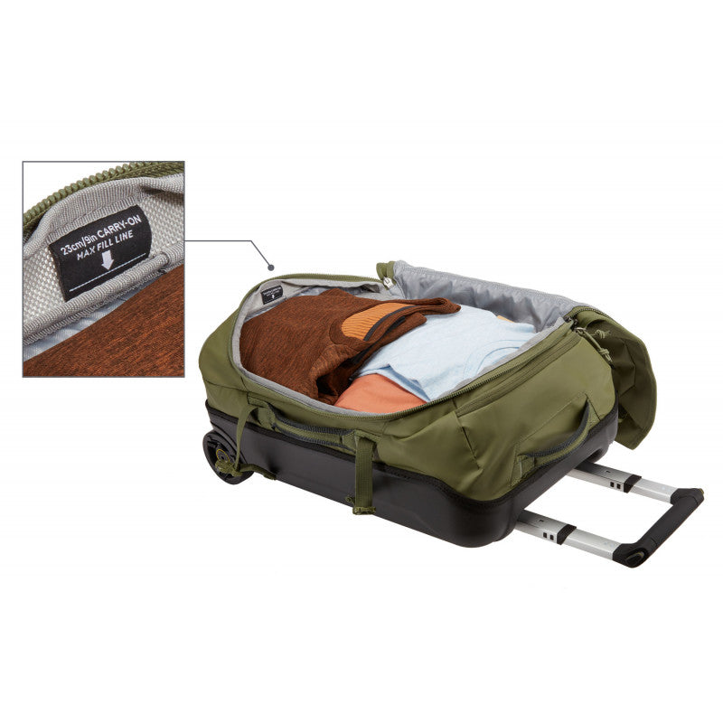 Thule Chasm Wheeled Carry On 40L Duffel | Olivine - KaryKase