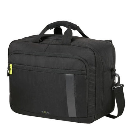 American Tourister Work-E 3 Way Boarding Bag | Black - KaryKase
